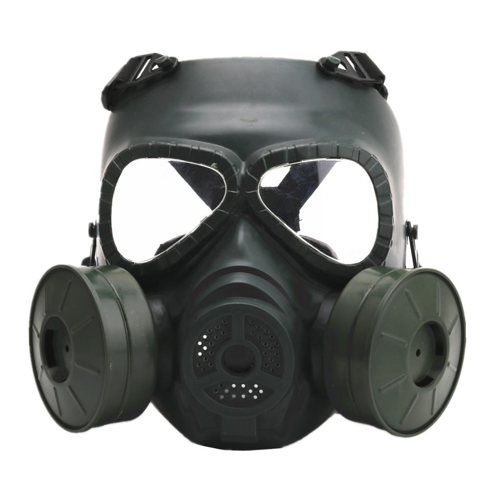 Gas Mask For Tactical Airsoft Full Face Protection Mask For CS Cosplay Costume Halloween Masquerade Military Reality Skull Dummy