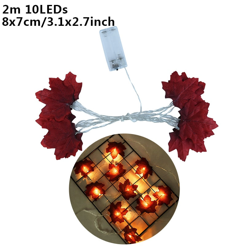 1.5m 10Led Halloween Pumpkin Ghost Skeletons Bat Spider Led Light String Festival Bar Home Party Decor Halloween Ornament