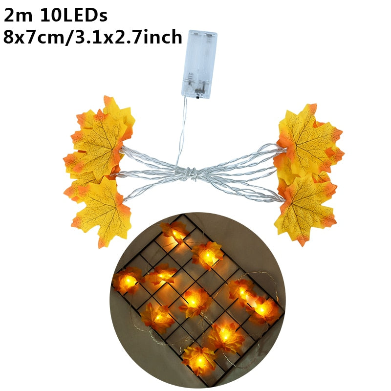 1.5m 10Led Halloween Pumpkin Ghost Skeletons Bat Spider Led Light String Festival Bar Home Party Decor Halloween Ornament