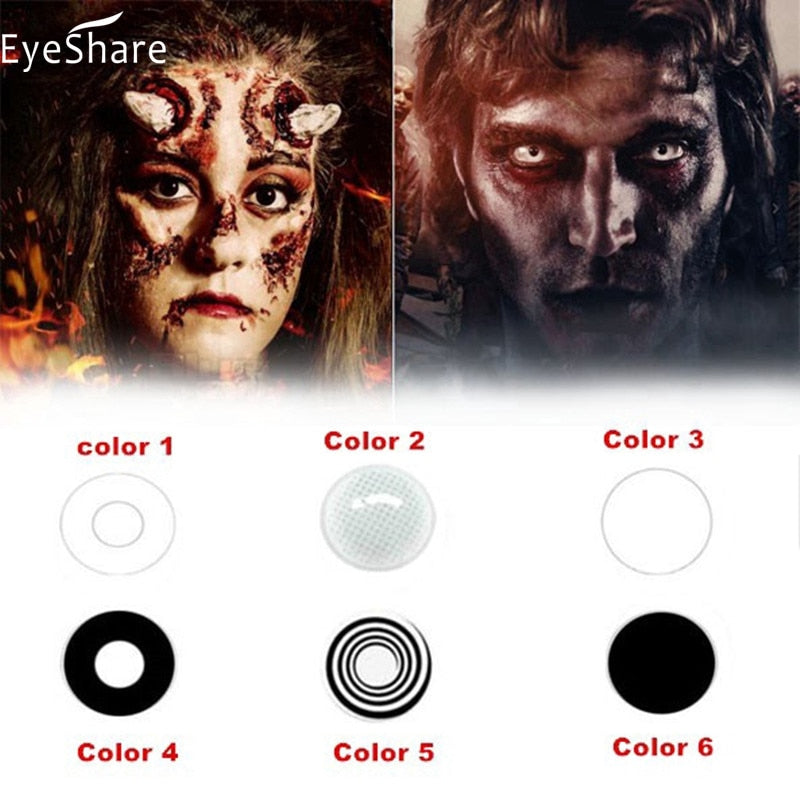 EYESHARE Cosplay Color Contact Lenses PURE Series Makeup Halloween Beauty Contact Lenses Eye Cosmetic Color Lens Eyes