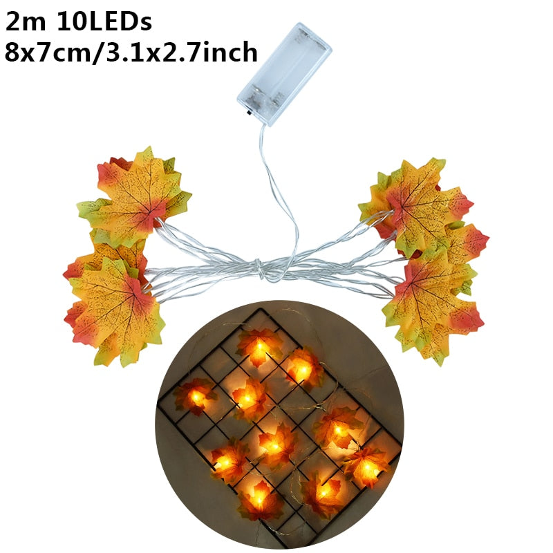 1.5m 10Led Halloween Pumpkin Ghost Skeletons Bat Spider Led Light String Festival Bar Home Party Decor Halloween Ornament