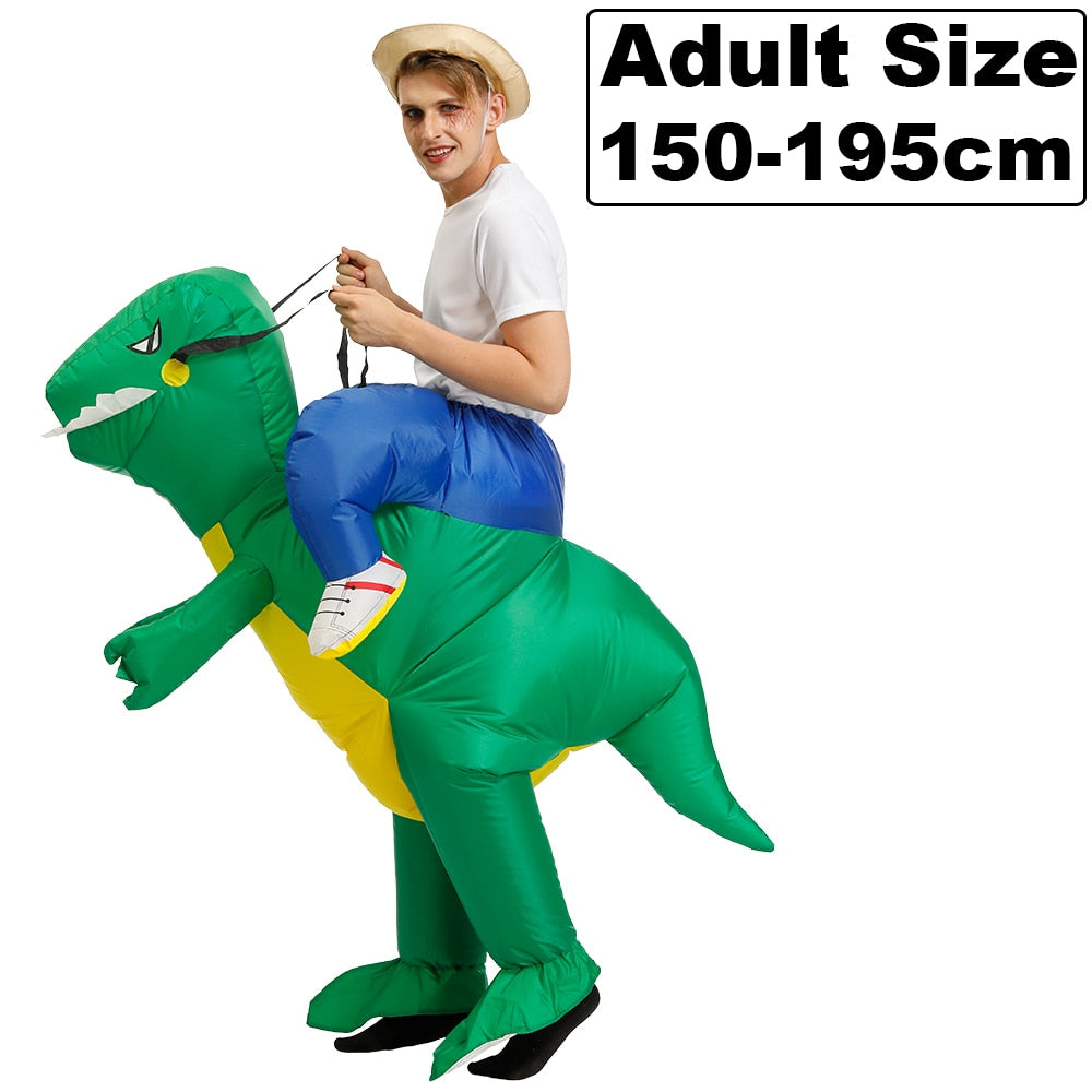 Hot Adult Kids Alien Dinosaur Inflatable Costume Unicorn Anime Dress Suit Halloween Christmas Purim Party Cosplay Costumes