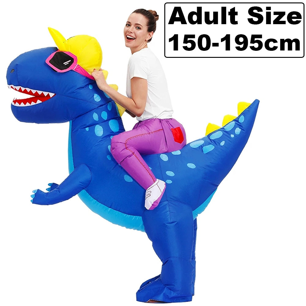 Hot Adult Kids Alien Dinosaur Inflatable Costume Unicorn Anime Dress Suit Halloween Christmas Purim Party Cosplay Costumes