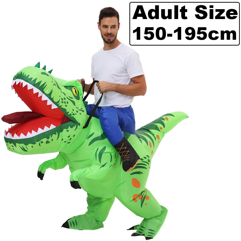 Hot Adult Kids Alien Dinosaur Inflatable Costume Unicorn Anime Dress Suit Halloween Christmas Purim Party Cosplay Costumes