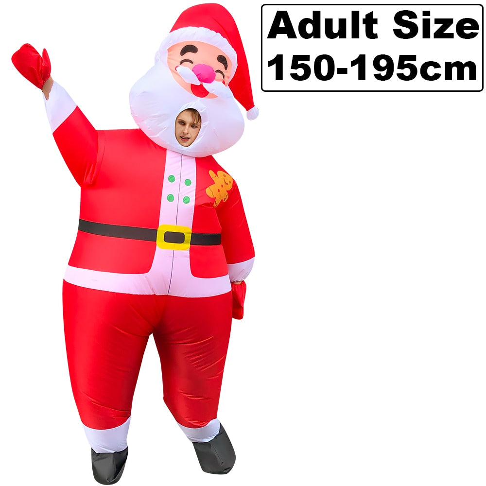 Adult Kids Astronaut Alien Inflatable Costumes Funny Mascot Cartoon Anime Fancy Dress Suit Purim Halloween Party Cosplay Costume