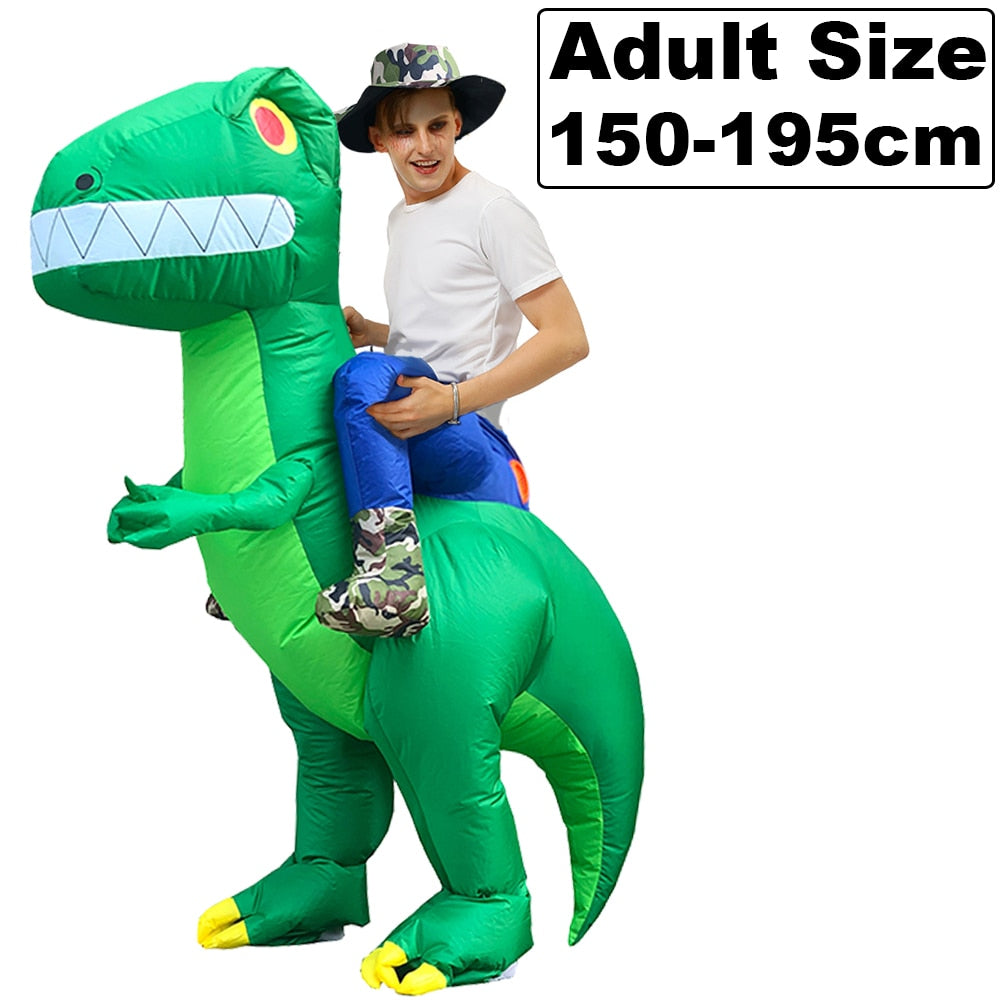 Hot Adult Kids Alien Dinosaur Inflatable Costume Unicorn Anime Dress Suit Halloween Christmas Purim Party Cosplay Costumes