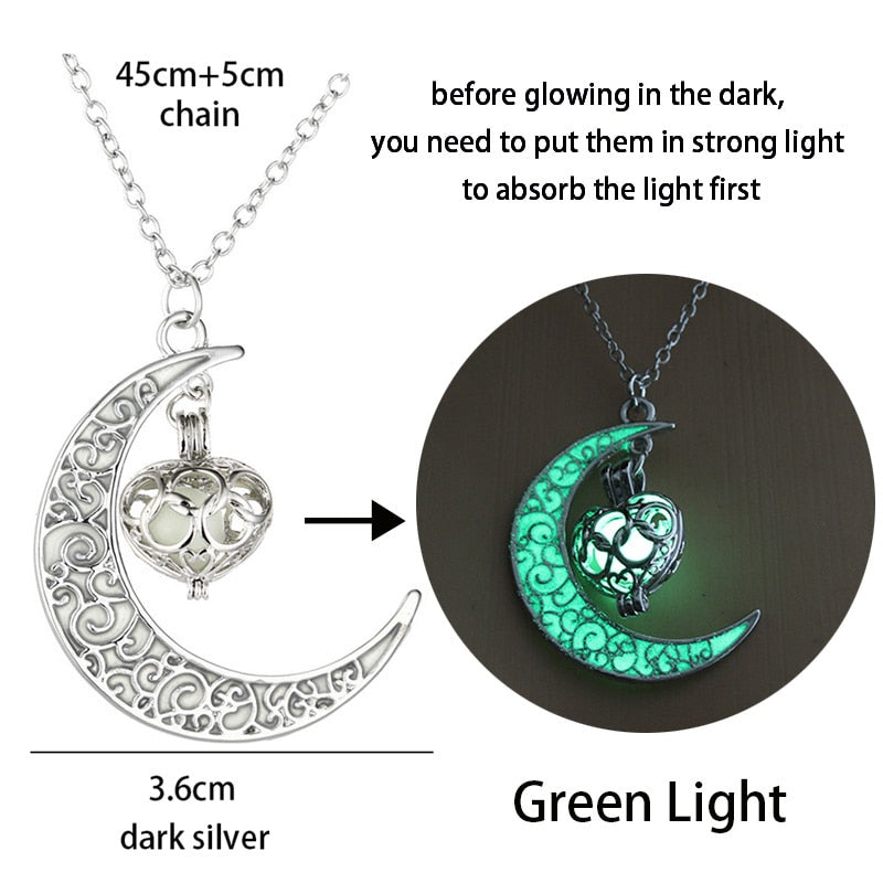 Luminous Glowing Arrow Pendant Necklace Knight Spear Necklace Glow In The Dark Pike Necklace for Women Men Halloween Gift