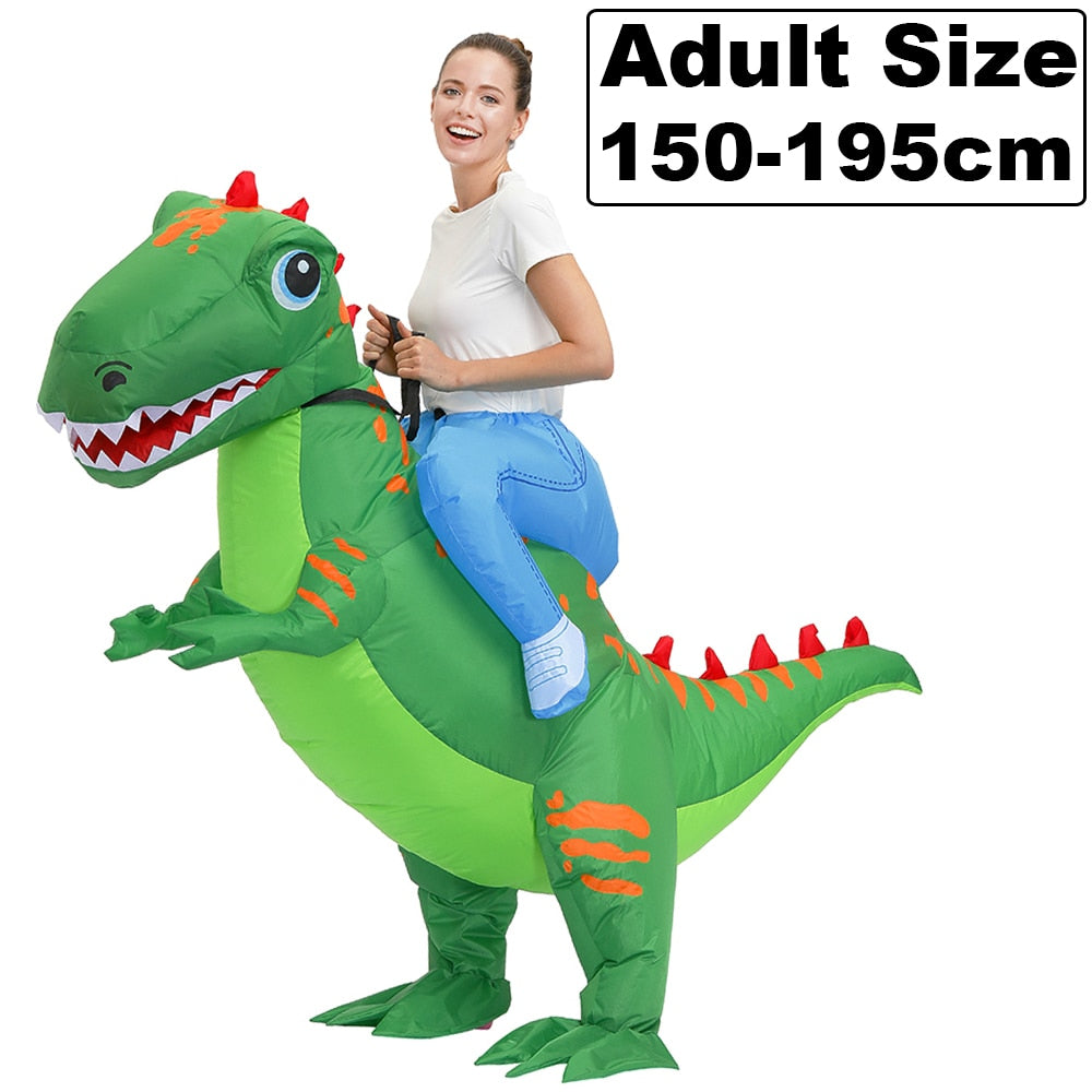 Hot Adult Kids Alien Dinosaur Inflatable Costume Unicorn Anime Dress Suit Halloween Christmas Purim Party Cosplay Costumes