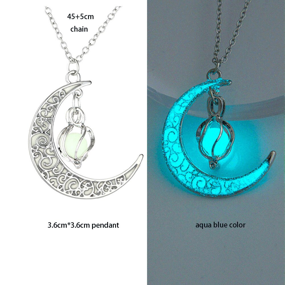 Luminous Glowing Arrow Pendant Necklace Knight Spear Necklace Glow In The Dark Pike Necklace for Women Men Halloween Gift