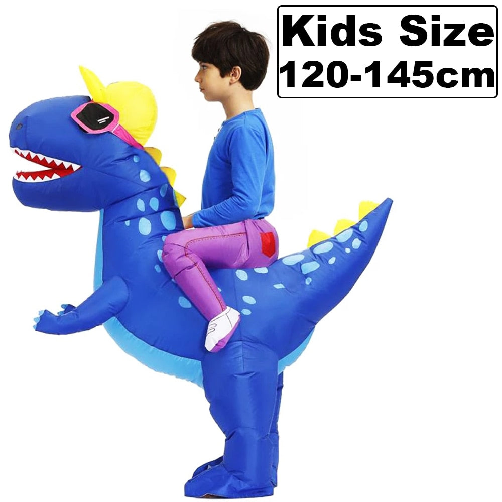 Hot Adult Kids Alien Dinosaur Inflatable Costume Unicorn Anime Dress Suit Halloween Christmas Purim Party Cosplay Costumes