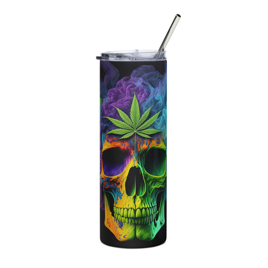 Skull Weed Tumbler