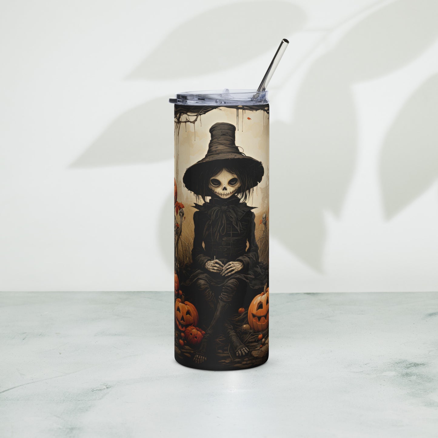 Scary Witch Tumbler