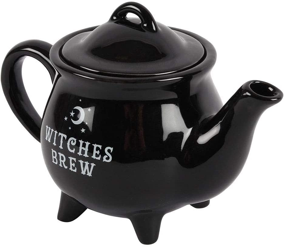 Witches Brew Ceramic Black Tea Pot